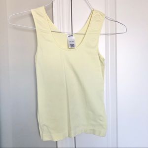 Guess Tank Top Yellow Size S